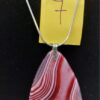 Pendentif Agate Rouge 7