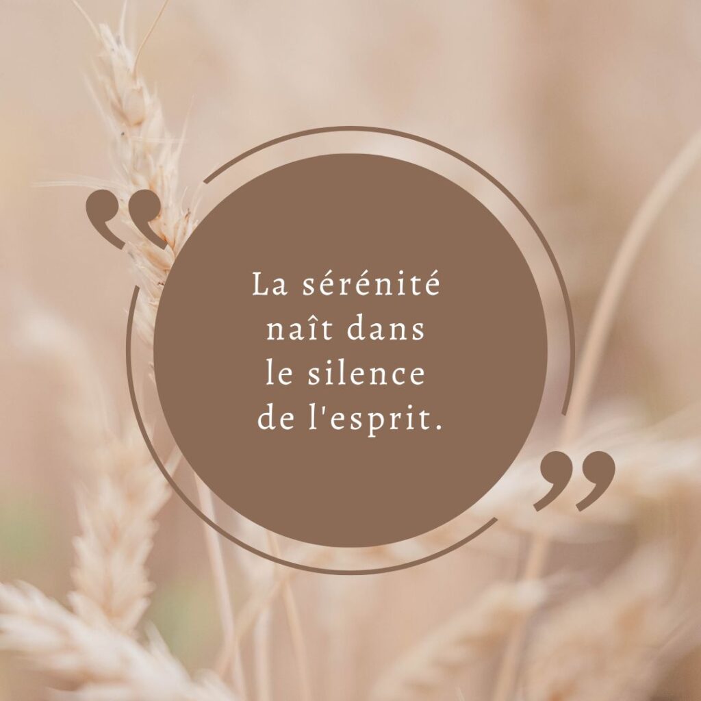 S'asseoir en silence 4