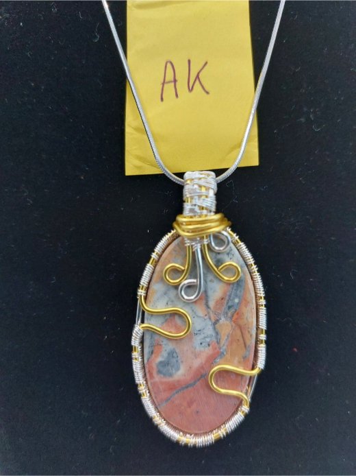 Pendentif Jaspe Maligano AK 2