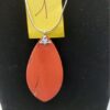 Pendentif Jaspe Rouge 1 - bélière