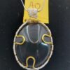 Pendentif Obsidienne œil céleste AO 1