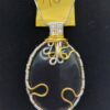 Pendentif Obsidienne œil céleste AO 2