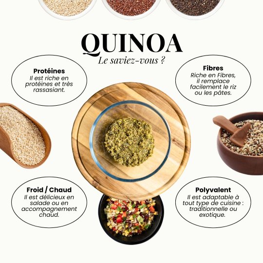 Graines germées de quinoa 4