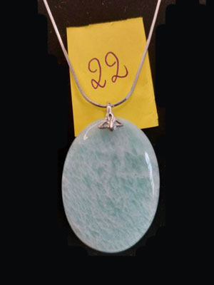 Pendentif Amazonite