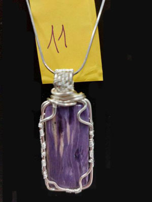 Pendentif Charoite