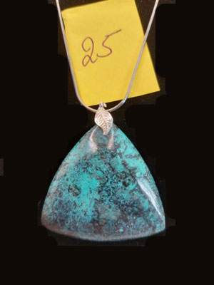 Pendentif Chrysocolle
