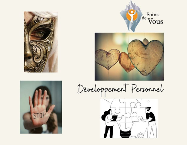 Images de développement personnel suivant mon blog Soins de Vous à Lausanne