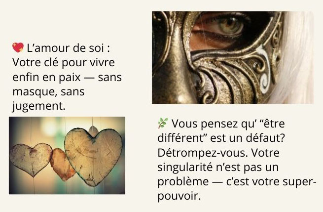 Illustration articles développement personnel Véronique Licini Lausanne