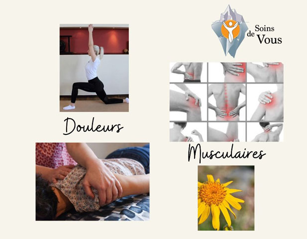 Images de douleurs musculaires suivant mon blog Soins de Vous à Lausanne