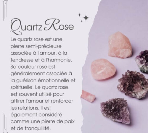 Quartz rose — pierre pour le chakra du cœur en lithothérapie à Lausanne avec Véronique Licini