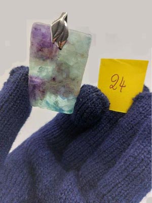 Pendentif Fluorite