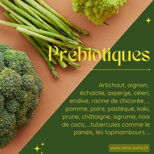 Prébiotiques pour nourrir la flore intestinale — artichaut, oignon, banane peu mûre — conseils en naturopathie