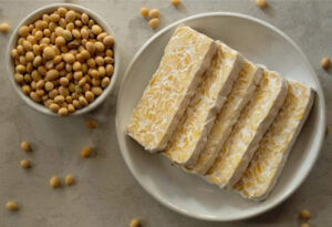 Recette de Tempeh au quinoa. Bol tempeh